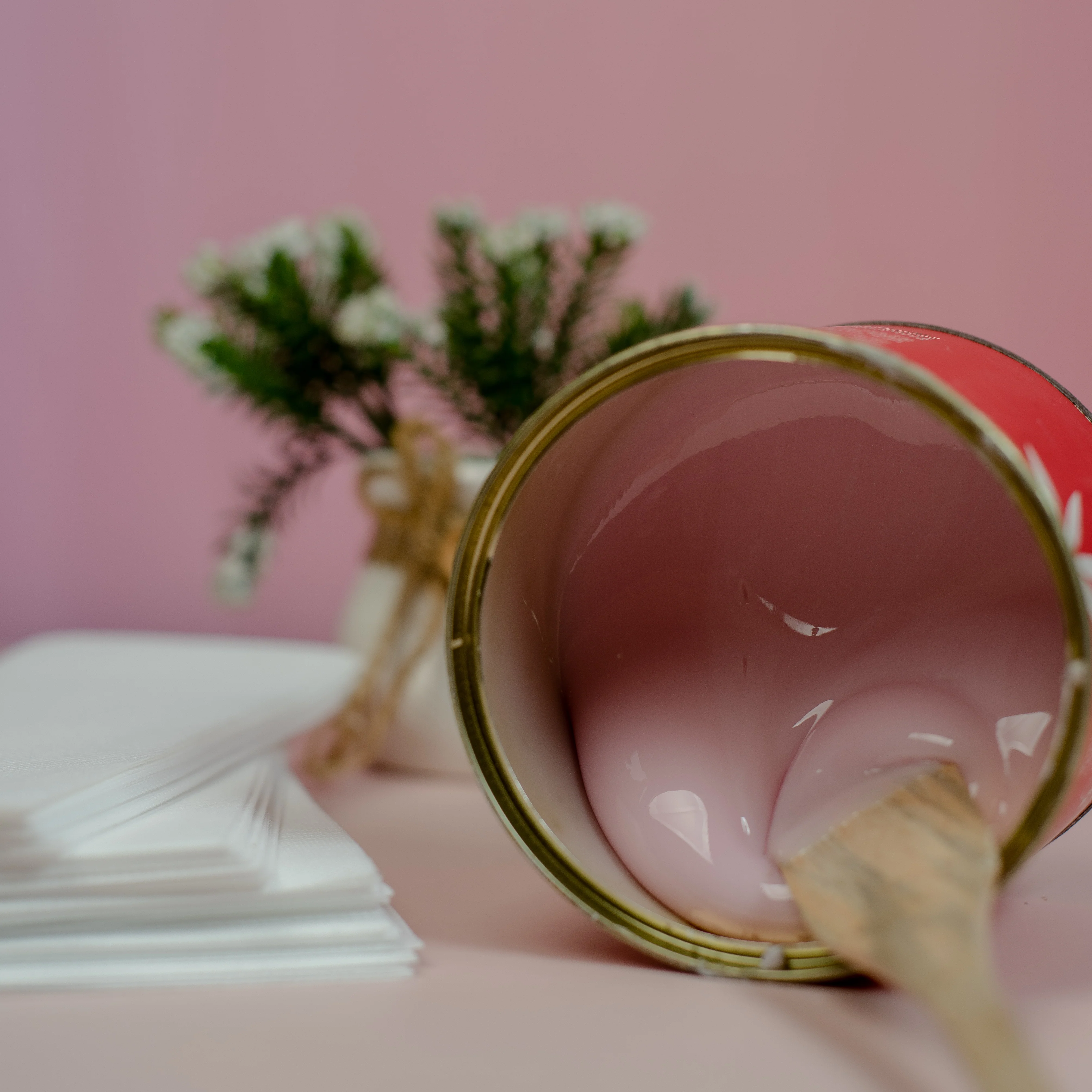 Painless Cream Wax Strawberry Flavor ( 1 Wood Spatula + 1 Strip Pack ) - Image 3